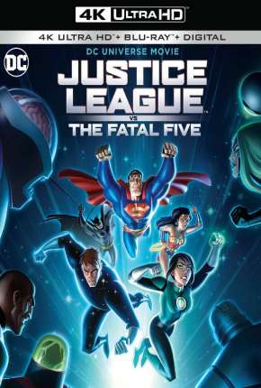 Assistir e baixar Liga da Justiça vs. os Cinco Fatais 4K (2019) via Torrent com Qualidade
