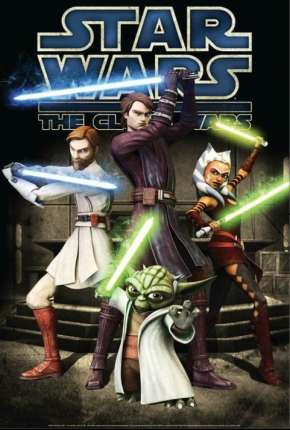 Assistir e baixar Star Wars - A Guerra dos Clones - Todas as Temporadas (2008) via Torrent com Qualidade