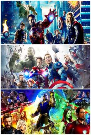 Baixar Filme Vingadores - Todos os Filmes (2019) em Torrent — Dublado e Dual Áudio
