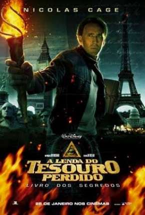 Download A Lenda do Tesouro Perdido - Livro dos Segredos - DVD-R Torrent