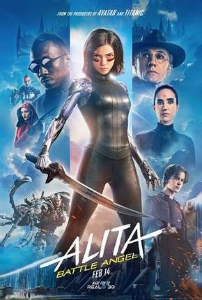 Filme Alita - Anjo de Combate Legendado (2019) para Download em Torrent