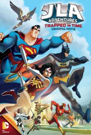 Filme As Aventuras da Liga da Justiça - Armadilha do Tempo (2014) para Download em Torrent