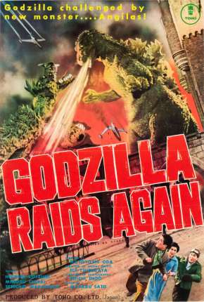 Filme Godzilla Contra-Ataca - Legendado (1955) para Download em Torrent