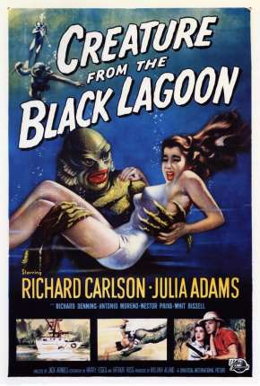 Filme O Monstro da Lagoa Negra - Legendado (1954) para Download em Torrent