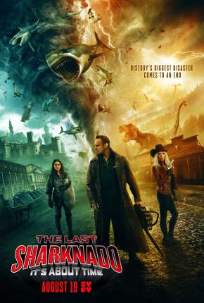 Filme O Último Sharknado - Já Estava na Hora (2020) para Download em Torrent