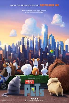 Download de Pets - A Vida Secreta dos Bichos BD-R (2016) — Torrent Dublado e Legendado