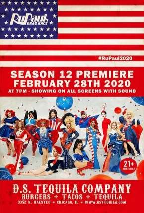 Baixar Série RuPaul’s Drag Race - 12ª Temporada Legendada (2020) em Torrent — Dublado e Dual Áudio