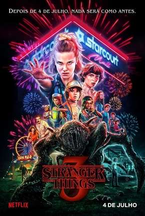 Assistir e baixar Stranger Things - 3ª Temporada HD Netflix (2019) via Torrent com Qualidade