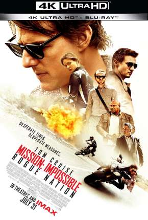 Assistir e baixar Missão - Impossível - Nação Secreta - 4K (2015) via Torrent com Qualidade