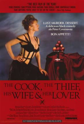 Assistir e baixar O Cozinheiro, o Ladrão, sua Mulher e o Amante - Legendado (1989) via Torrent com Qualidade