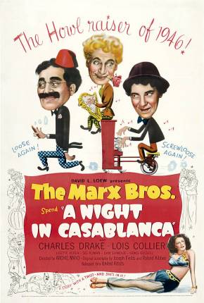 Baixar Filme Uma Noite em Casablanca / A Night in Casablanca (1946) em Torrent — Dublado e Dual Áudio