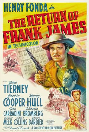 Filme A Volta de Frank James / The Return of Frank James (1940) para Download em Torrent